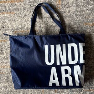 Under Armour Dark Blue Tote with White Logo